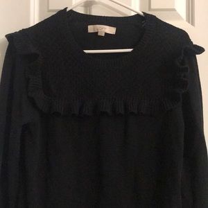 Loft Black Sweater. L/Large. EUC